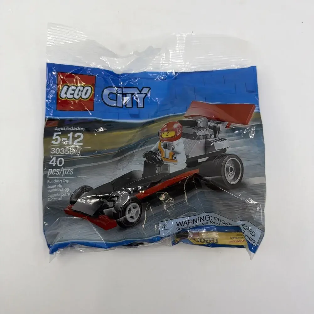 LEGO 40605 Lunar New Year VIP Add-On Pack & 30358 City Dragster Polybag Lot NIB